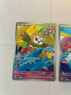 Pokemon First Partner Illustration Collection 3 Cards Series 1 NM 43/44/45 - Image 2