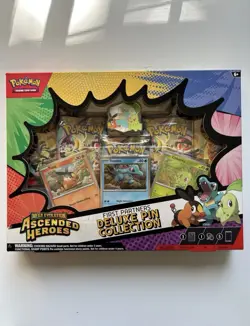 Pokemon TCG Mega Evolution Ascended Heroes First Partners Deluxe Pin Collection - Image 1