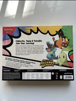 Pokemon TCG Mega Evolution Ascended Heroes First Partners Deluxe Pin Collection - Image 2