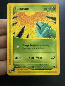 Pokemon TCG - Bulbasaur Expedition Base Set 95/165 - LP - Image 1