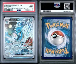 2024 Pokemon SVP Promo #131 Kingdra ex Special Illustration Holo PSA 9 - Image 3