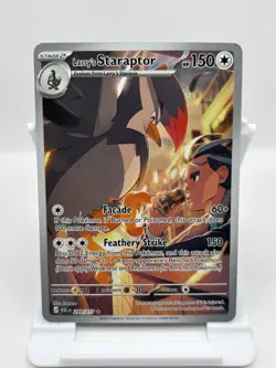 Pokemon TCG - Larry’s Staraptor Illustration Rare 249/217 Ascended Heroes LP/NM - Image 2