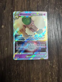 Whimsicott VSTAR 065/172-Brilliant Stars Ultra Rare-Pokemon TCG (NM) -Free 🚚!- - Image 1