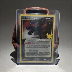 Pokemon TCG Gold Star Umbreon 17/17 Celebrations Holo Promo Rare English 2021 - Image 1