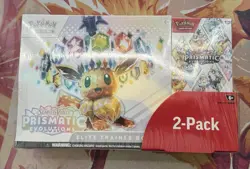 Pokemon TCG Prismatic Evolutions Costco Bundle ETB + Booster Bundle NEW! SEALED! - Image 1
