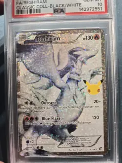 PSA 10 2021 POKEMON Celebrations FA/Reshiram Classic Collection - Image 3
