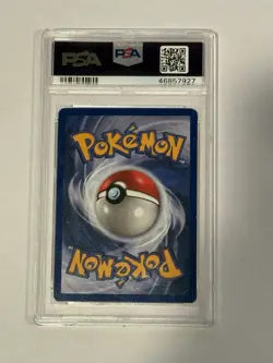 Pokemon Gambler Trainer Fossil 1st Edition 1999 PSA 9 60/62 - Image 2