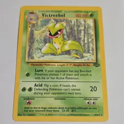 Pokemon Victreebel Jungle Rare Wizards 30/64 Unlimited English Regular 1999 - Image 2