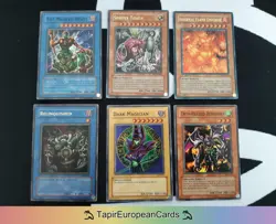 Yu-Gi-Oh Vintage Card Lot Dark Magician Relinquished Sphinx Teleia 6 Cards Holo - Image 1