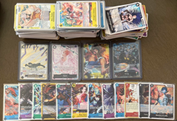 One Piece OP14 OP15 Lot with Ground Death OP14-96 R* & Nami OP15-086 SR* - Image 1