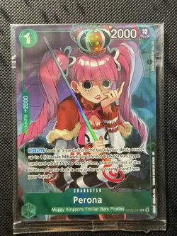 One Piece Perona (Illustration Box Vol.4) Foil SEALED - OP09-034 - Image 1