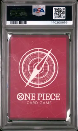 2025 One Piece ST22 Ace & Newgate 001 Black & White Alt Art Leader ENG PSA 10 - Image 2