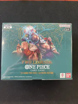 One Piece TCG OP-08 Two Legends Booster Box English Sealed - Image 1