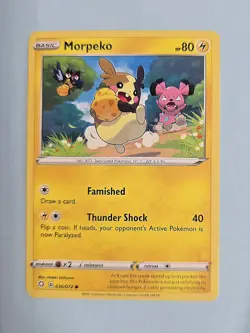 2021 Morpeko 36/72 - Shining Fates - NM/MINT Pokemon TCG Card - Image 1