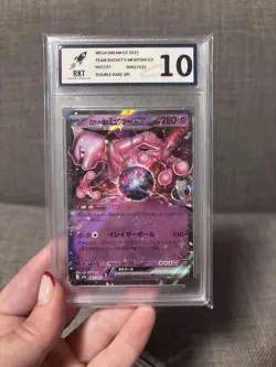 Bundle 3 MewTwo Pokemon Card Slabs Bundle RKT Graded - Image 2