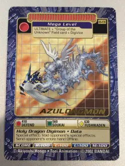 Digimon Card Azulongmon BO-236 Digi Battle Series 5 Gold Text, NM - Image 1