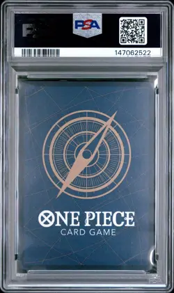 2025 ONE PIECE OP07-073 BANDAI CARD GAMES FEST 25-26 MONKEY D LUFFY PROMO PSA 10 - Image 2