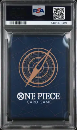 2025 ONE PIECE OP10-111 PREMIUM CARD COLLECTION VOL 1 MONKEY D LUFFY PSA 10 - Image 2