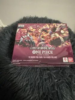OP11 Fist Of Divine Speed Sealed English Booster Box-One Piece Card Game - Image 2