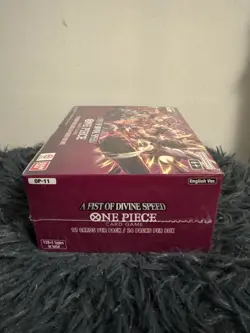 OP11 Fist Of Divine Speed Sealed English Booster Box-One Piece Card Game - Image 3
