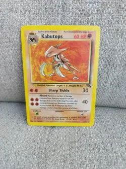 Pokemon TCG Kabutops Fossil Card 24/62 Regular Rare MINT Condition - Image 2