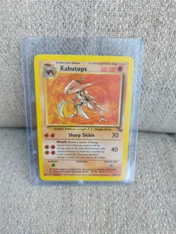 Pokemon TCG Kabutops Fossil Card 24/62 Regular Rare MINT Condition - Image 5