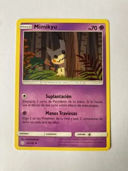 Mimikyu 96/236 - Cosmic Eclipse -Pokemon Card (SPANISH) -NM - Image 2