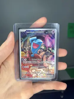 Pokemon SWP Team Rocket's Wobbuffet & Mewtwo Basic Card Lot - 2 Cards - Image 1