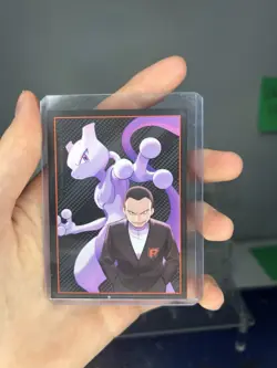 Pokemon SWP Team Rocket's Wobbuffet & Mewtwo Basic Card Lot - 2 Cards - Image 2