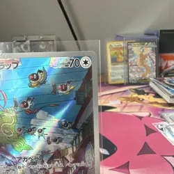 Pokemon Chatot Art Rare 081/071 Sv5k Wild Force Full Art Holo Japanese TCG Card - Image 3