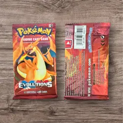 1x Pokemon 2016 XY Evolutions Booster Pack Unweighted 10 Card New Factory Sealed - Image 2
