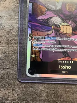One Piece TCG Issho Card OP03-078 SR English CCG - Image 4