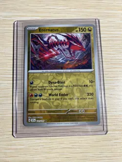 Pokemon TCG Eternatus 141/191 Reverse Holo Card Surging Sparks NM - Image 1