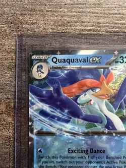 Pokemon TCG Paldea Evolved Quaquaval EX Holo Rare Card 52/193 - Image 2