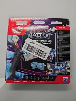 Pokemon Trading Card Game Steven Rival Battle Deck SEALED - Image 2