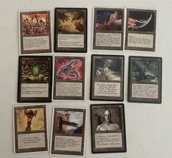 Magic the Gathering MTG Vintage Card Lot Mid 90s - 394 Cards - Image 2