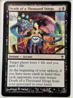 Death of a Thousand Stings - Saviors of Kamigawa - Magic the Gathering MTG Nice! - Image 1