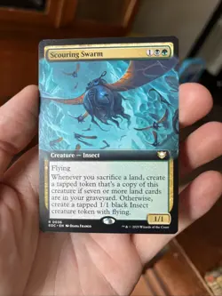 Scouring Swarm Extended Art Edge of Eternities MTG 0036 EOC Non Foil - Image 1
