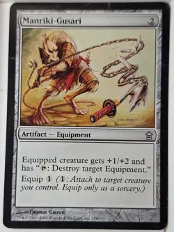 Manriki-Gusari - Saviors of Kamigawa - Magic the Gathering MTG Nice! - Image 1