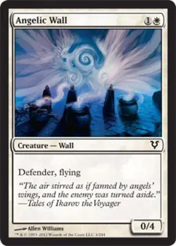 Angelic Wall - Light Play MTG Avacyn Restored - Image 1