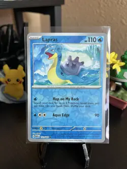 Lapras 131/165 SV: Scarlet & Violet 151 Uncommon Reverse Holofoil LP Pokemon TCG - Image 1
