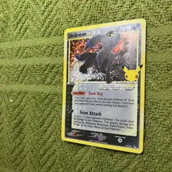 Umbreon Gold Star 17/17 - Pokemon Celebrations 25th Anniversary Holo Rare - Image 2