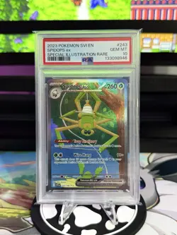 2023 POKEMON SVI EN-SCARLET & VIOLET #243 SPIDOPS EX SIR PSA 10 🌳 - Image 1