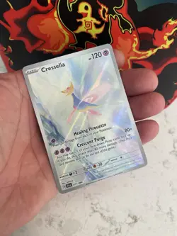 The Pokemon Company Cresselia 071/064 Sv Shrouded Fable Holo Illus Rare 2024 - Image 3