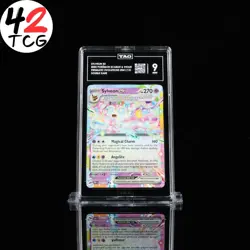 TAG Mint 9 Sylveon ex 041/131 Pokemon Prismatic Evolutions PRE EN - Image 1