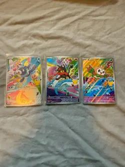 First Partner Illustration Collection Series 1 Gen 7 Pokemon TCG Set- NM - Image 1