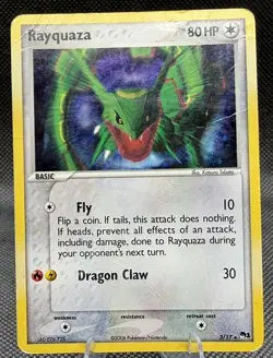 Pokemon POP Series 1 Rayquaza Holo #3 HP - Image 1