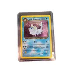Pokemon TCG Dark Vaporeon Legendary Collection Holo HP/damaged - Image 1