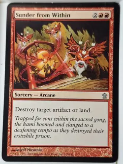 Sunder from Within - Saviors of Kamigawa - Magic the Gathering MTG Nice! - Image 1