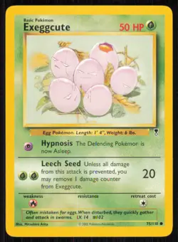 Exeggcute 75/110 Common Legendary Collection Pokemon Lightly Played - Image 1